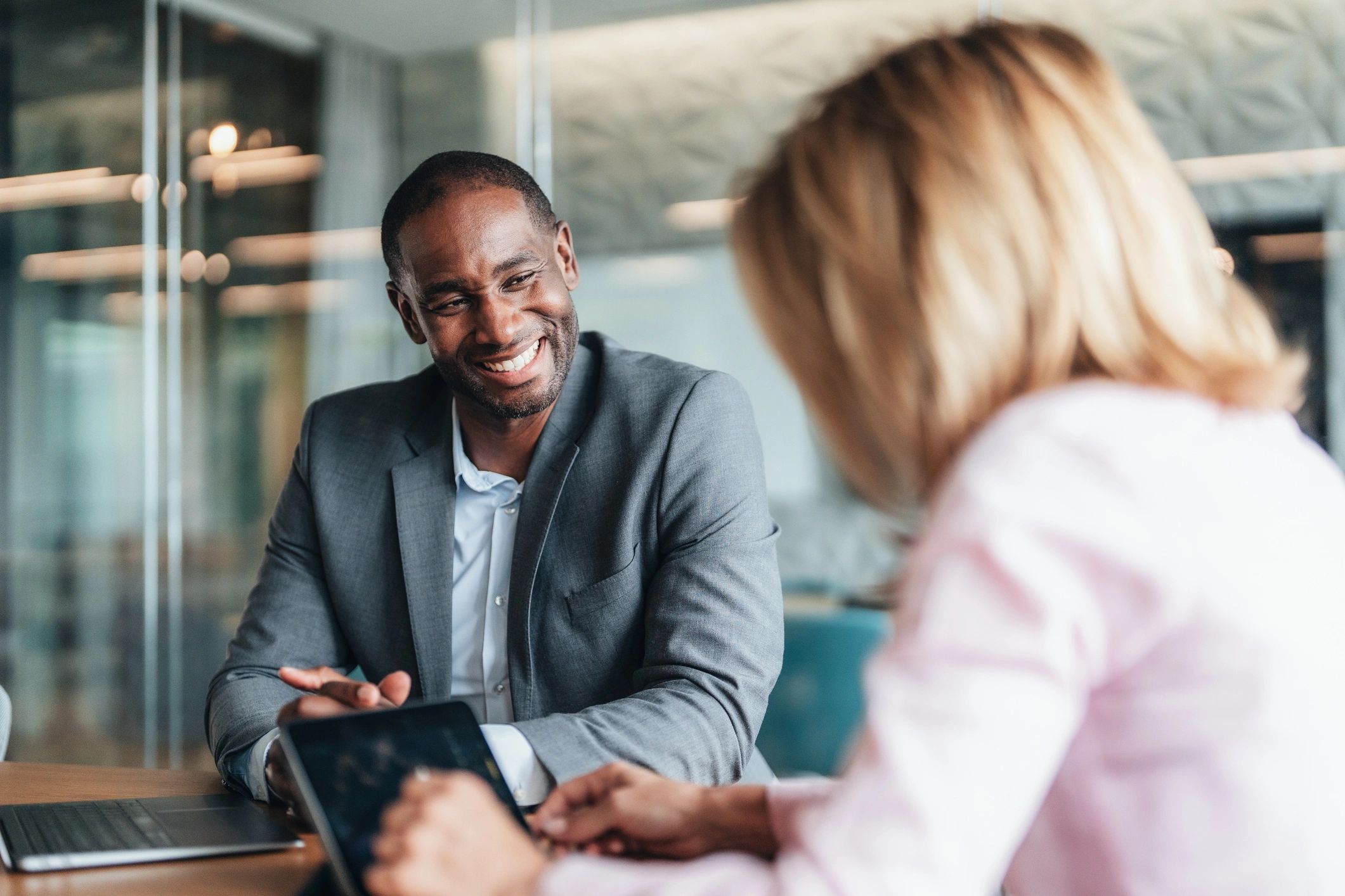financial advisor loan meeting